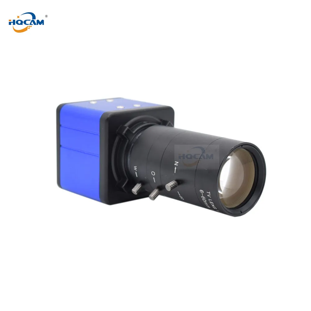 HQCAM 1080P Аудио маленькая коробка для мини-камеры 2.0MP CCTV камера разрешение Мини ip-камера безопасности 6-60 мм ручной варифокальный зум объектив