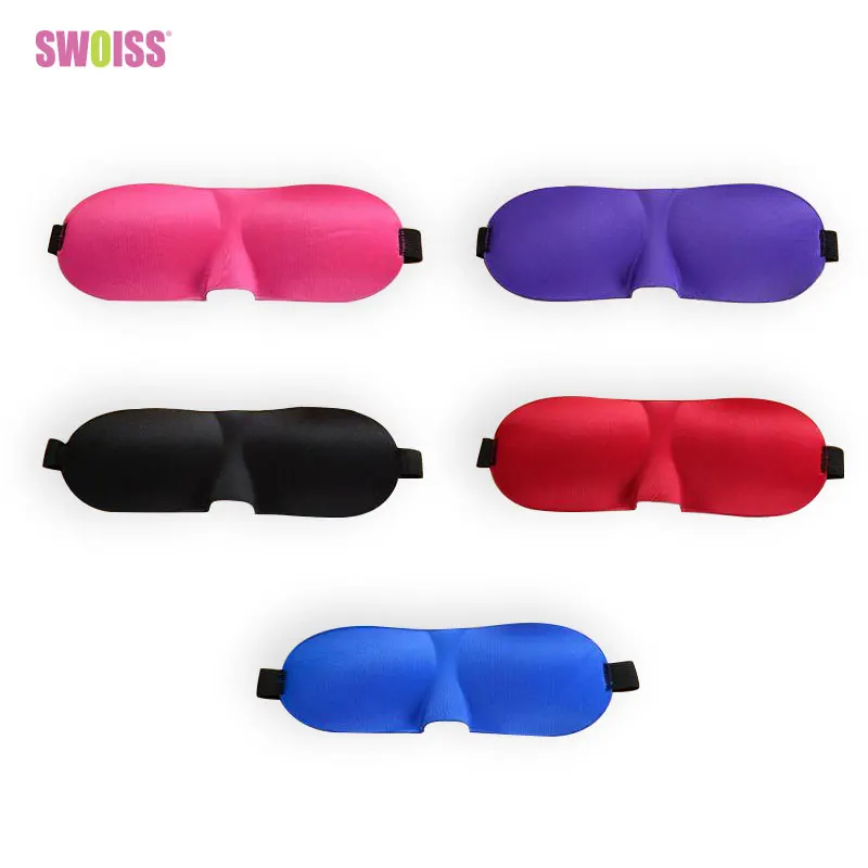 Новинка 2019 3D маска для сна множество цветов натуральная тени глаз накладки