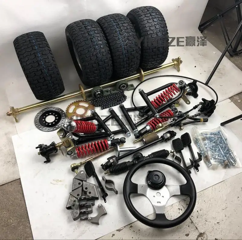 GO KART картинг ATV UTV 1 м задняя ось руля Шестерни зубчатая шестерня Swingarms Поперечная