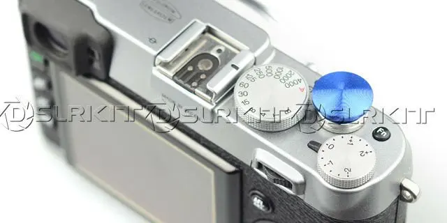 Синяя мягкая Кнопка высвобождения для Leica Contax Fujifilm X100 Размер: S|release button|soft release
