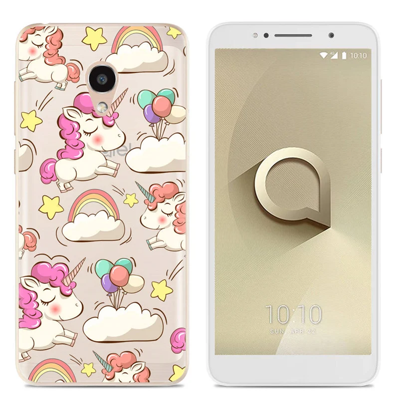Чехол для телефона ALCATEL 1C / 1X 3 3C 3V/3X милый высококачественный мультяшный мягкий