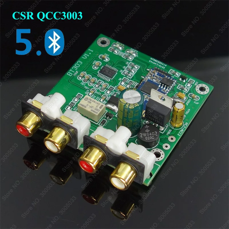BD4 SRC QCC3003 Bluetooth беспроводной аудио плеер A2DP AVRCP HFP AAC ies приемник PCM5102 ЦАП