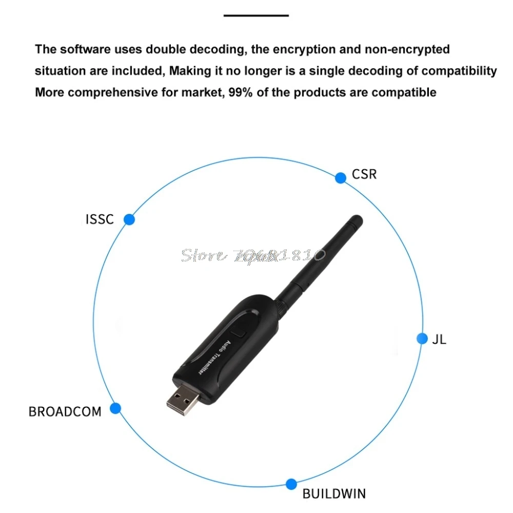 USB 3,5 мм беспроводной Bluetooth 4,0 A2DP стерео музыка аудио передатчик Отправитель для ноутбука ПК ТВ динамик наушники по Bluetooth Z07