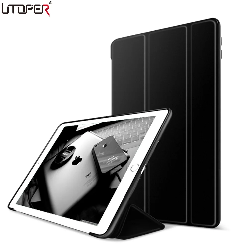 Цветной чехол UTOPER Trifold YiPPee для Apple iPad 2 3 4 прозрачный нового умная Подставка