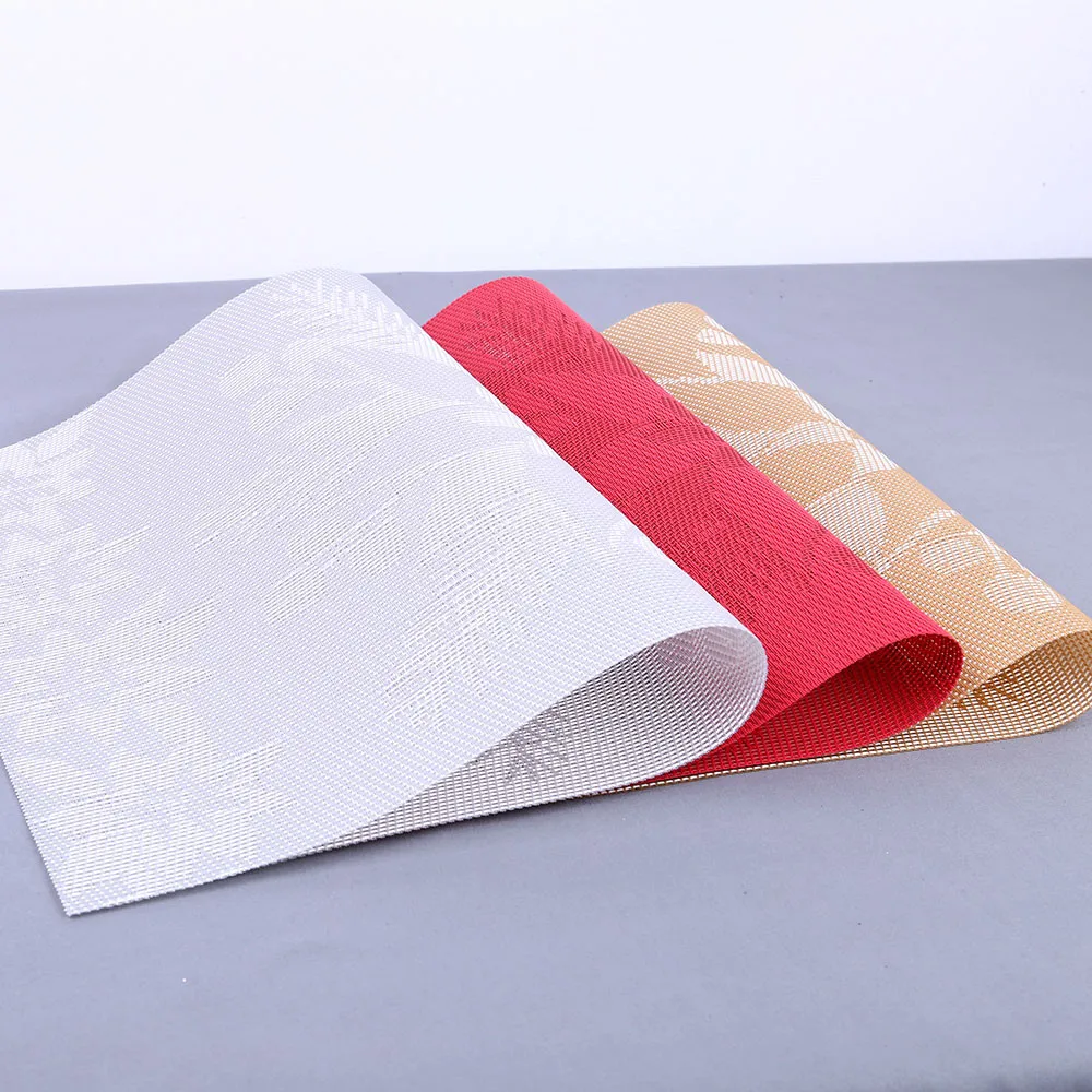 Модный шаблон Placemat совместимый Crossweave изоляционный моющийся коврик для стола индивидуализированный De Mesa коврик для обеденного стола