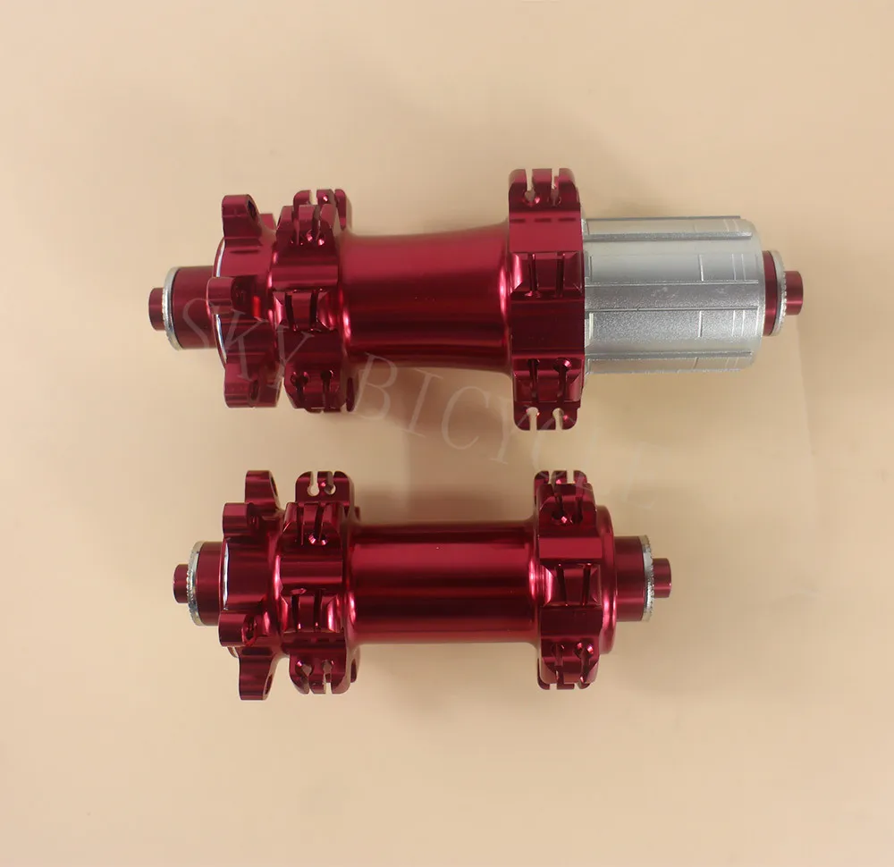 

Powerway M32 mtb disc straight pull hub XC AM CX 28 holes (or 24 holes) QR or thru axle version enduro bearing 3in1 red or black