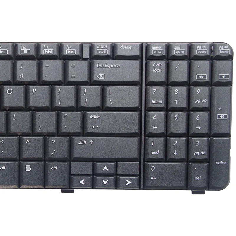 

SSEA New US black Keyboard English For HP CQ61-205TU CQ61-207TX CQ61-208TX CQ61-222TX laptop Keyboard Free Shipping