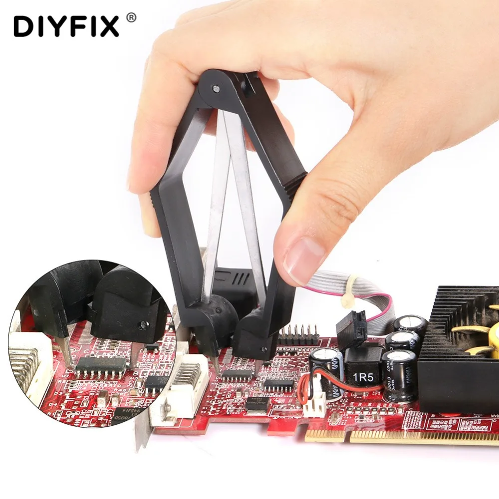 DIYFIX IC/CPU ROM SMD Chip PLCC защитные щипцы BIOS устройство для удаления печатной платы