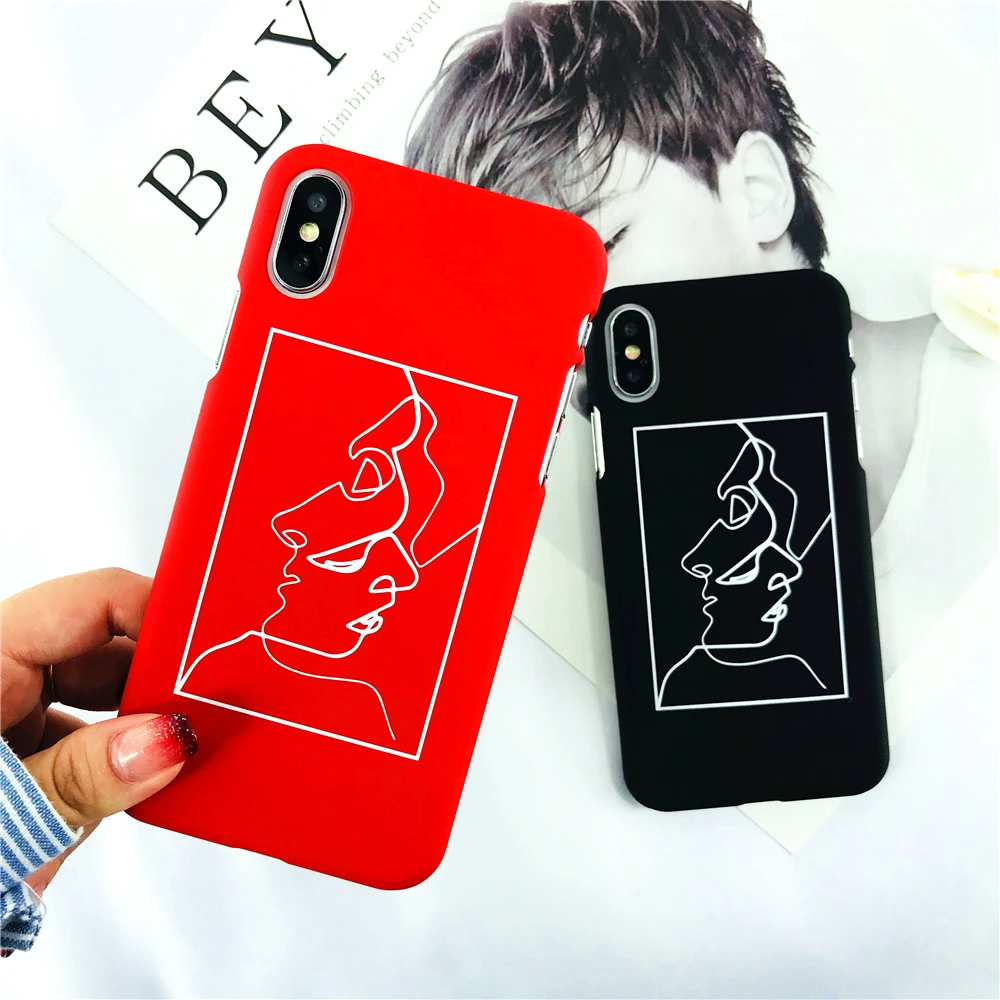 Игра CDG Comme des Garcons Жесткий матовый защитный телефонные чехлы для iphone X 5 5S SE 6s 6 7 8
