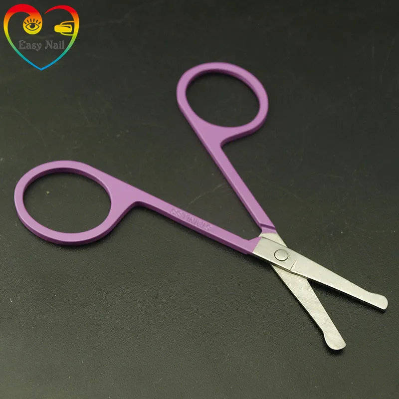 Easy Nail 1 шт. новые красивые узоры ножницы для макияжа маникюра для ногтей бровей носа ресниц кутикулы ножницы инструменты для макияжа, 4 вида