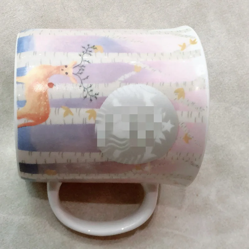 Классическая Кофейная Кружка 400 мл Звездная кофейная чашка с рисунком русалки