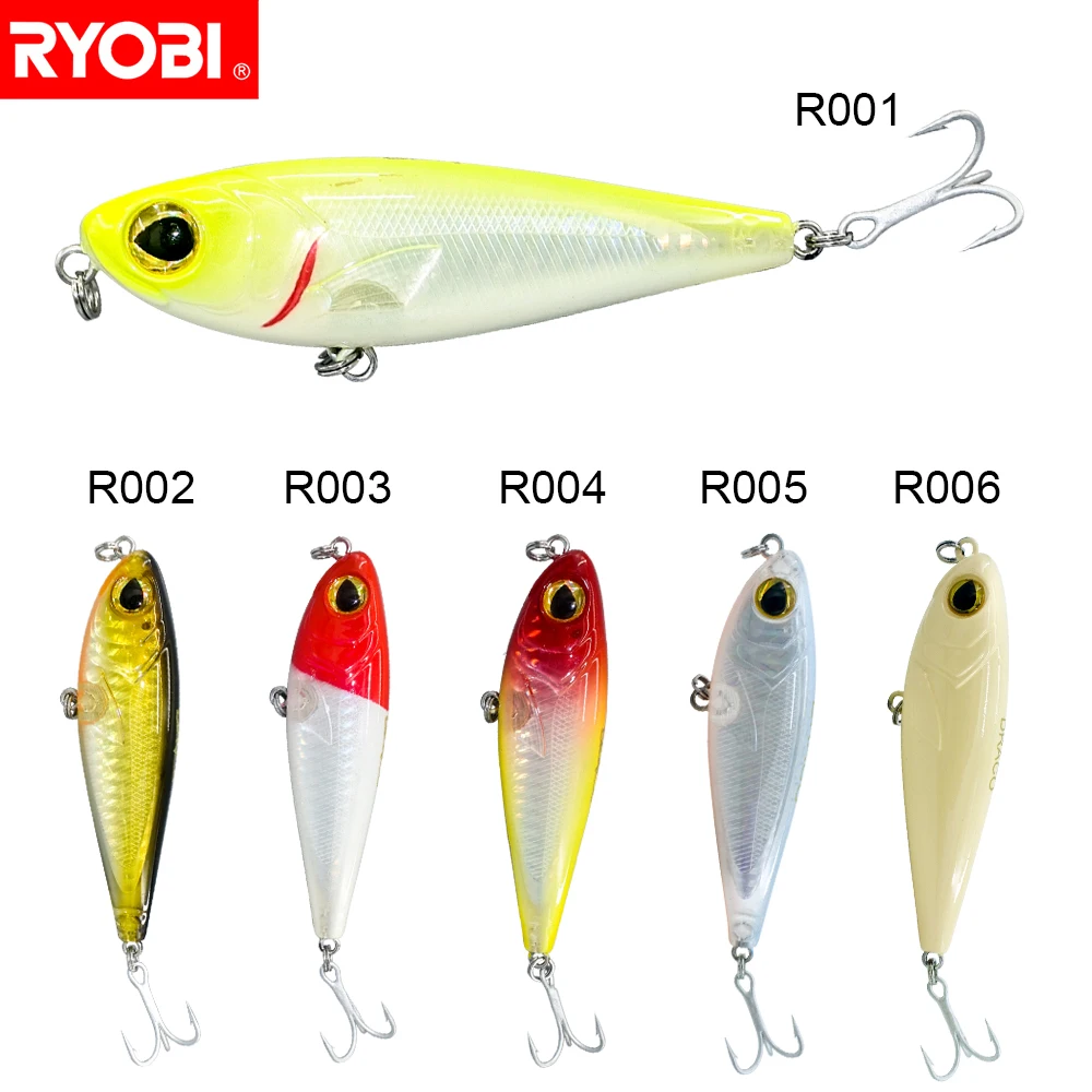 RYOBI Драко супер активных действий плавающий 90 мм/16 г Minnow приманки для ловли рыбы с