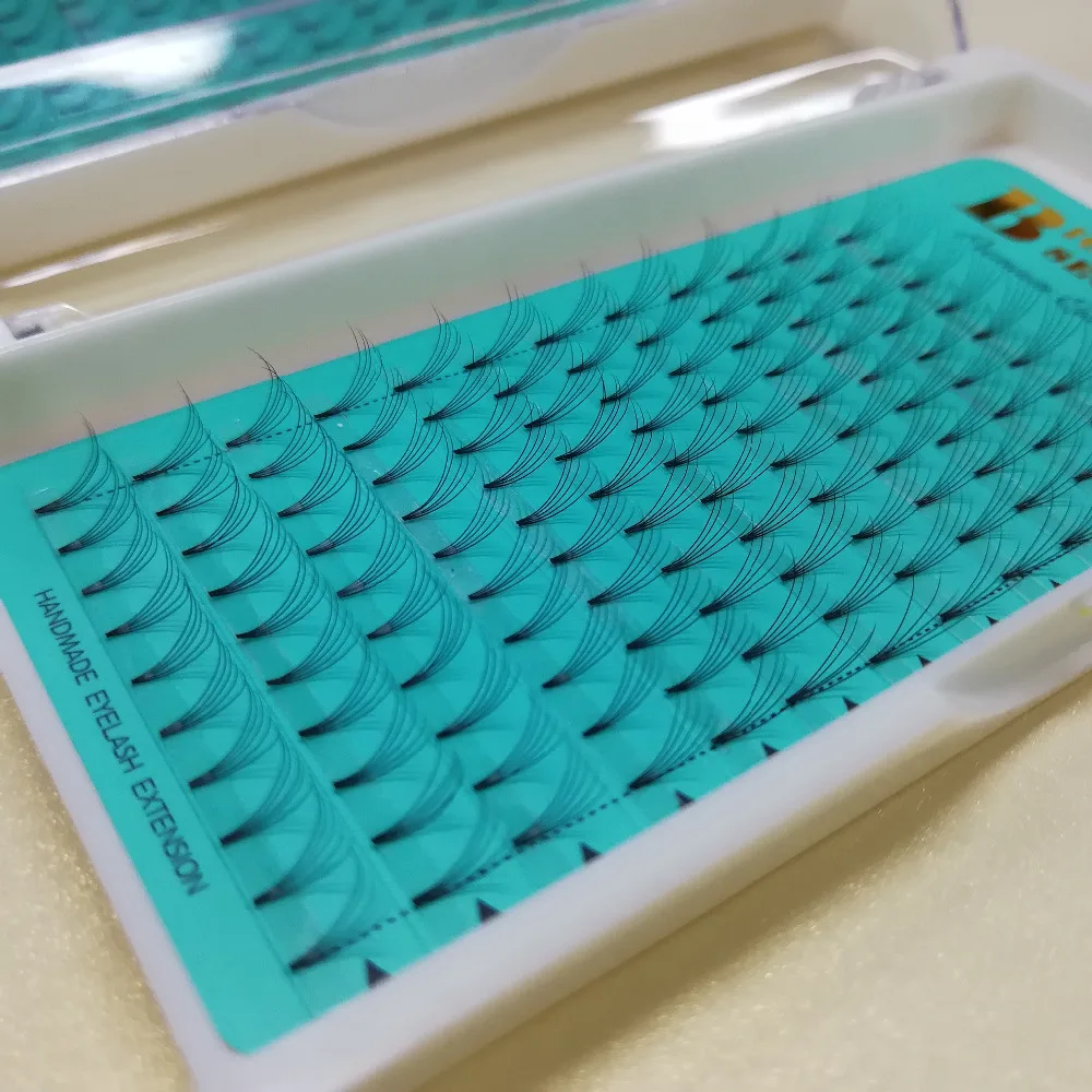 Ресницы для наращивания с коротким стержнем 5D классические из русского