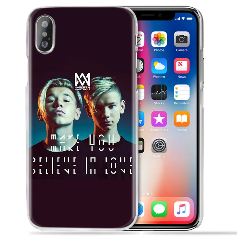 Маркус Мартинус популярный чехол для iPhone XS Max XR X 10 6 6s 7 8 плюс 5S SE 5 4S 4 5c 11 11Pro ПК жесткий прозрачный Fuda чехол Capa Coque