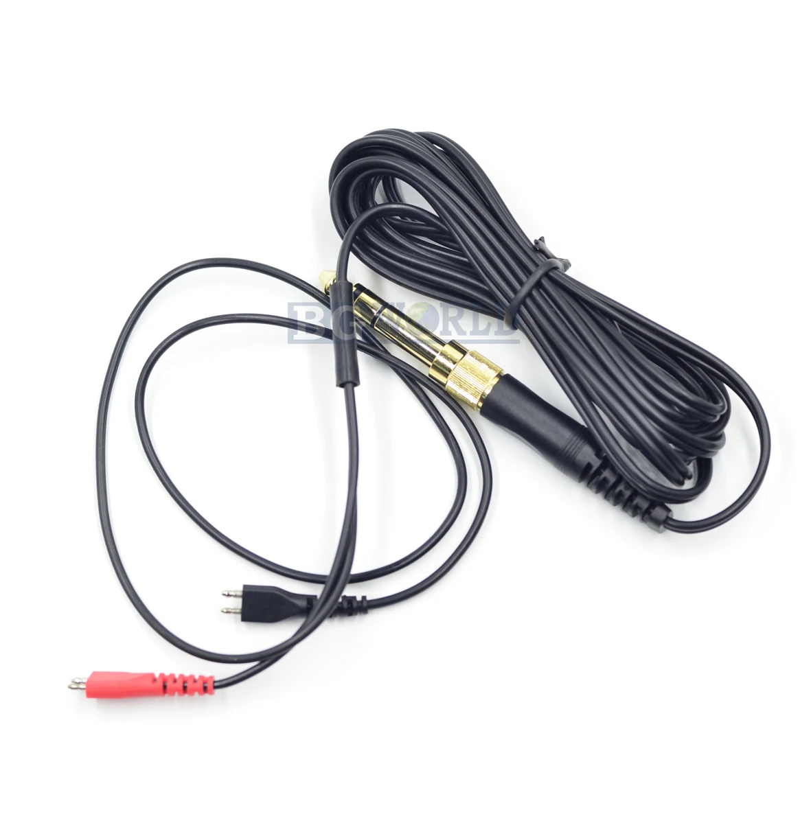 cable BGWORLD пружинный рельефный спиральный кабель для Sennheiser HD25 HD25-1 II HD25-C HD25-13 сменный шнур для наушников - Цвет: cable