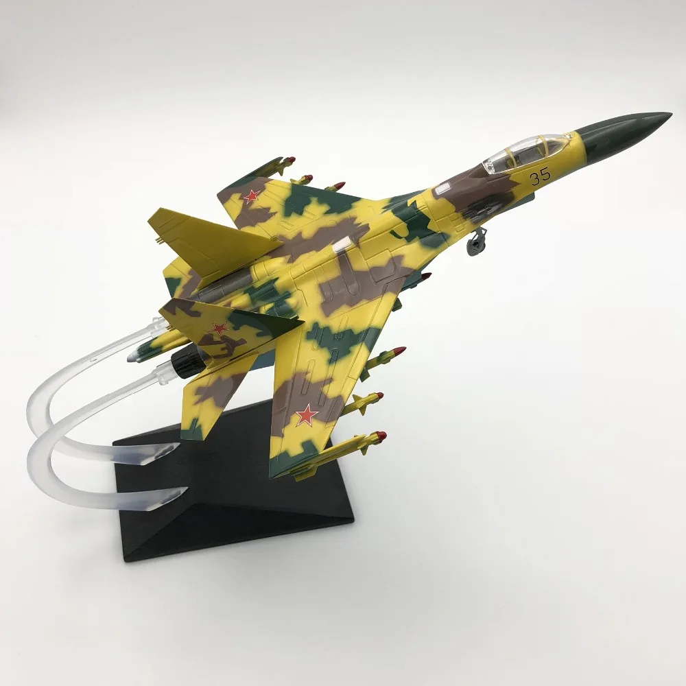 1:72 Масштаб Модель самолета SU 35 реактивный истребитель модель| |