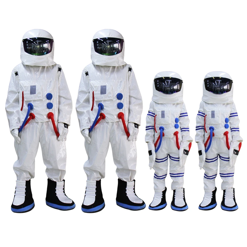 

Adult and Kids size Spaceman Mascot Costume Astronaut mascot costume for Halloween Party fancy Dress outfit