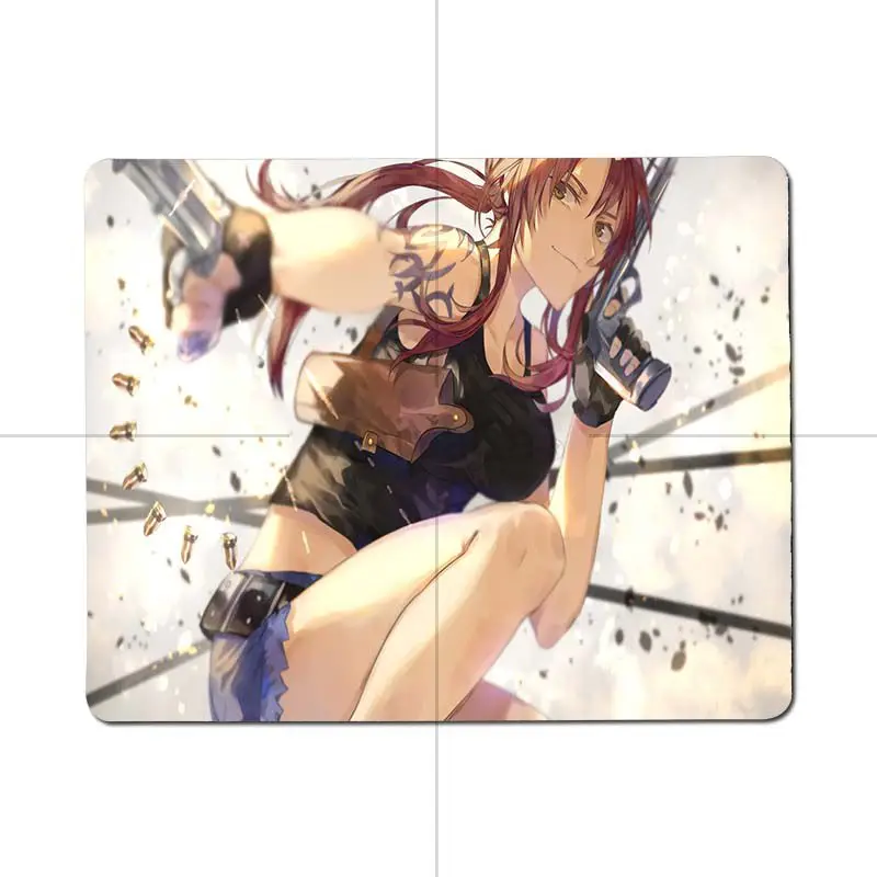 Коврик для мыши MaiYaCa My Favorite Black Lagoon аниме девочек геймерский игровой коврик
