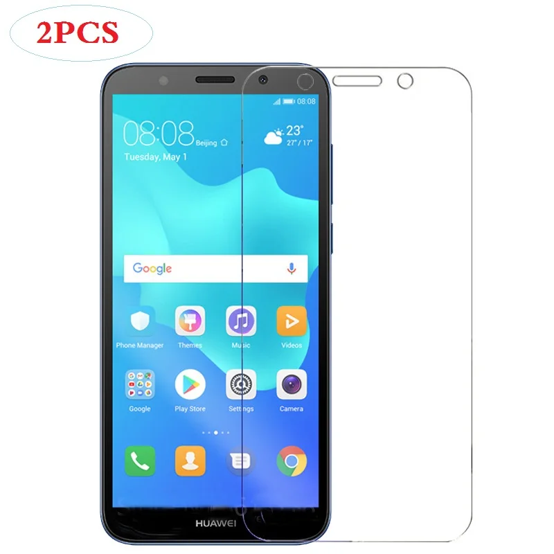 Защита для экрана Huawei Y5 Prime 2018 закаленное стекло защита DRA L22|Защитные стёкла и