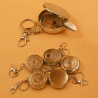 Креативная портативная прочная пепельница, брелок для сигарет для дома и путешествий, карманная пепельница из нержавеющей стали переносные пепельницы, Cinzeiro