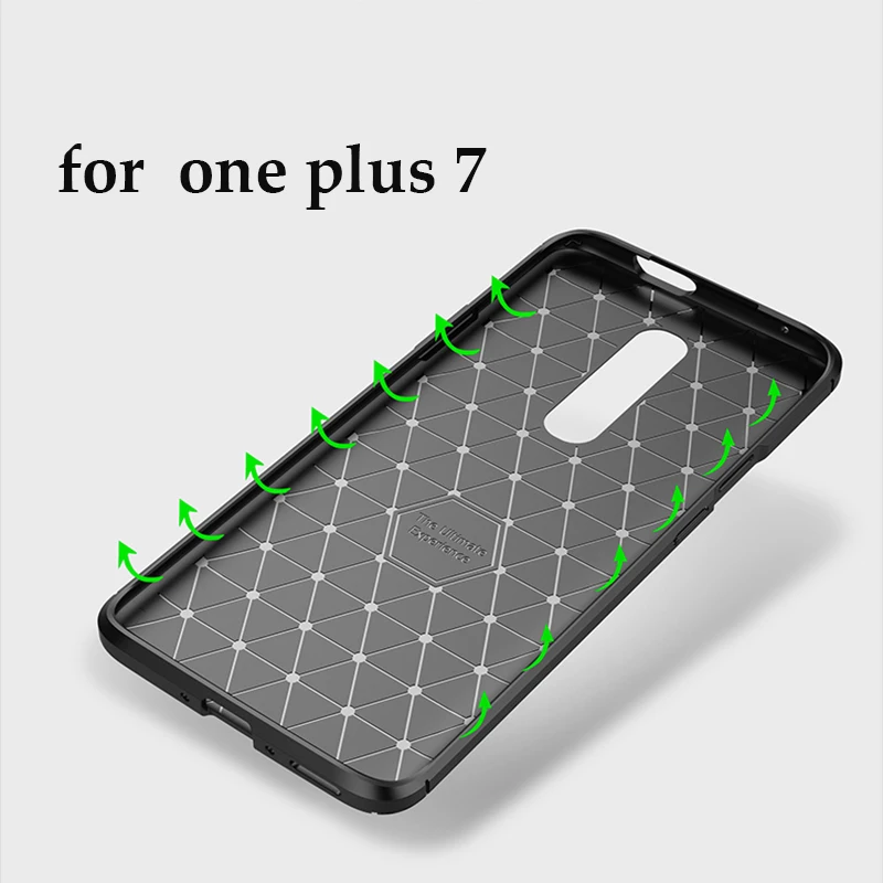 AKBKTII ударопрочный чехол из углеродного волокна для телефона One plus 7 6 oneplus T