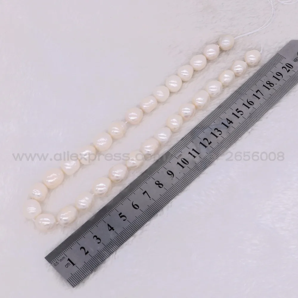 Оптовая продажа цепочка из бусин с натуральным жемчугом 14 дюймов