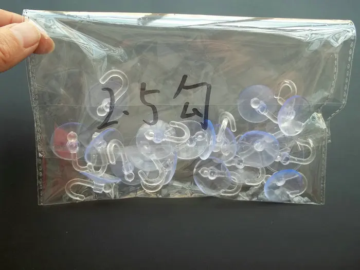 500 шт./лот прозрачная пластиковая присоска стеклянная прокладка Диаметр 2 5 см и 3