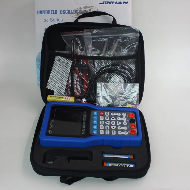 JinHan JDS3022a Series ручной дигитальный осцилоскоп/ мультиметр 30MHz двойной канал 250MS/a|storage