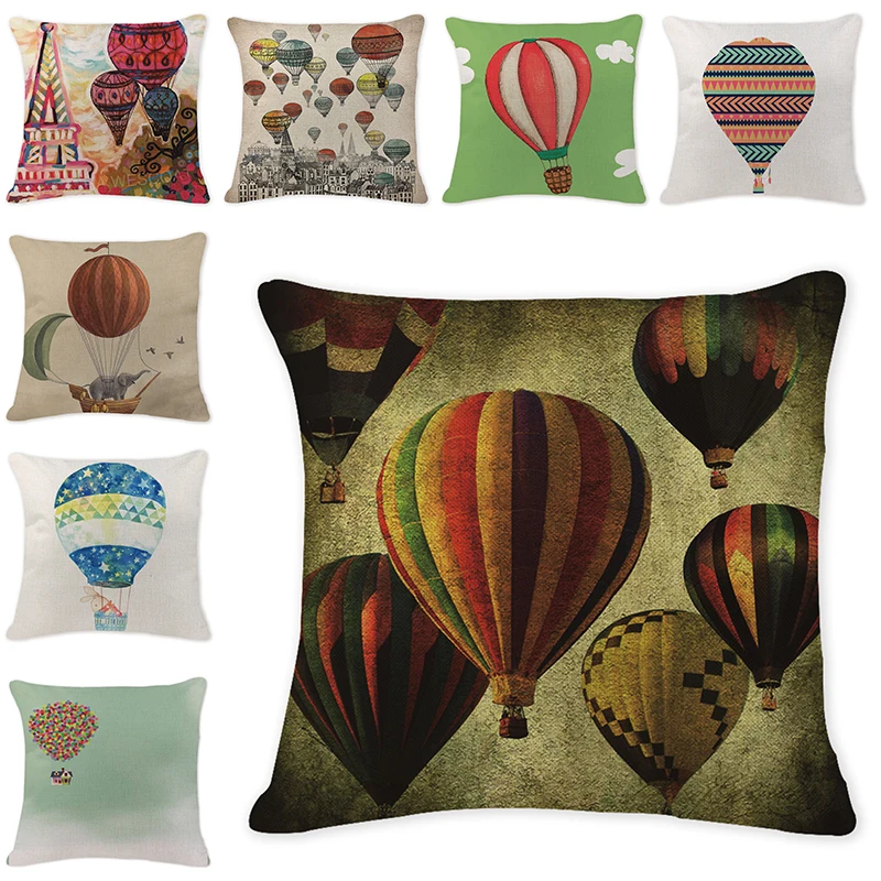 Индивидуальные чехлы для подушек подушка с воздушным шаром наволочка из хлопка и