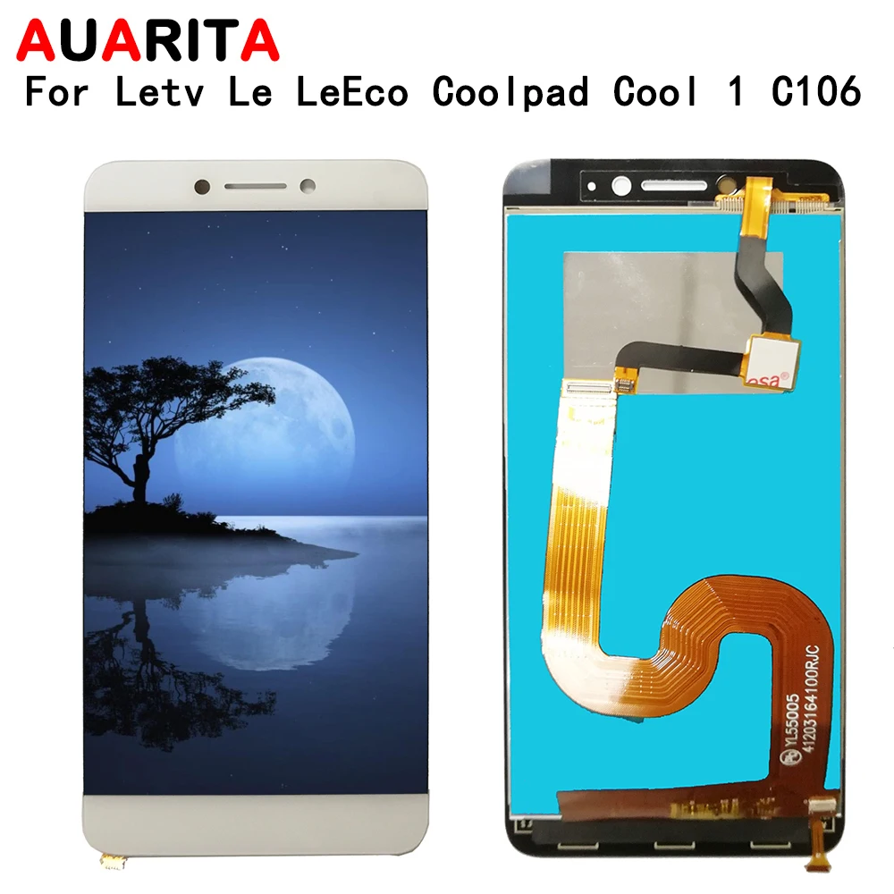 ЖК дисплей для Letv Le LeEco Coolpad Cool 1 Dual C106 сенсорная панель стеклянный экран