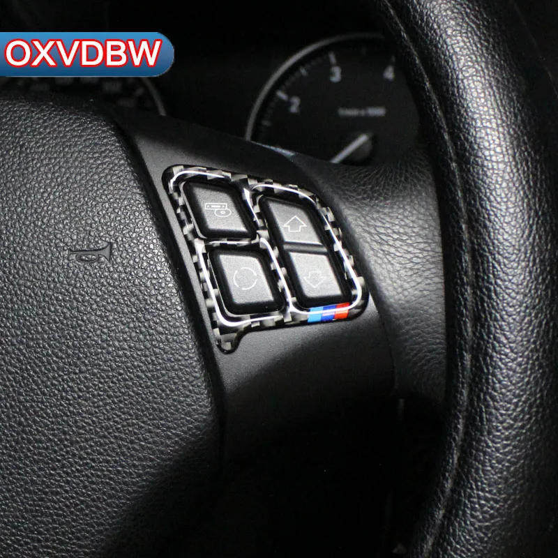 Аксессуары для bmw e90 e92 чехол ключей на руль Стайлинг украшение из углеродного