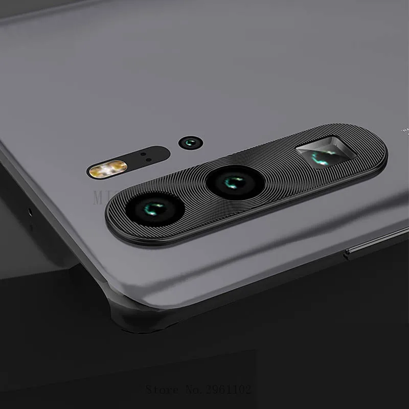 black Для huawei P30Pro Защита объектива камеры Huwei P30 Lite Pro P 30 светильник 30Pro защита заднего объектива Кольцо Аксессуары для мобильных телефонов - Цвет: black