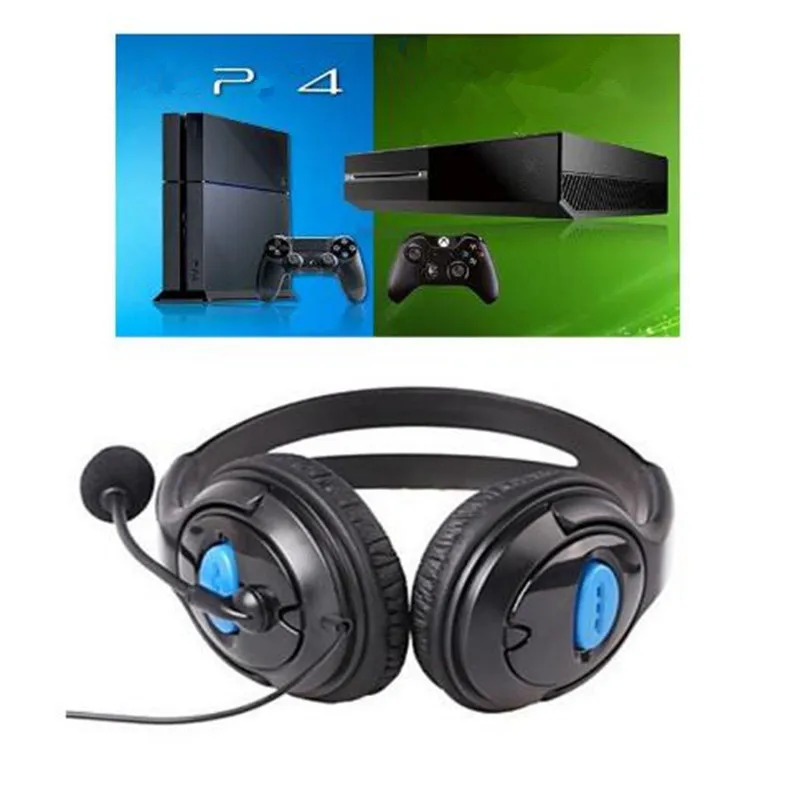 Наушники для PS4 с микрофоном и регулятором громкости гарнитура SONY PlayStation 4/Slim/Pro