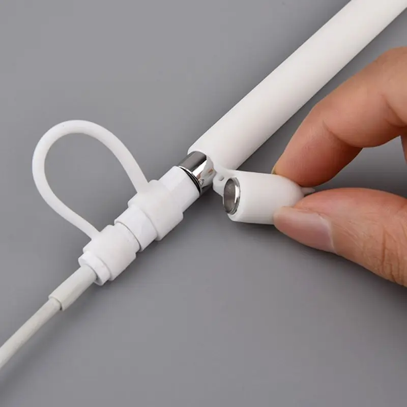 Силиконовый защитный чехол с защитой от потери наконечником для Apple Pencil 1st|Чехлы