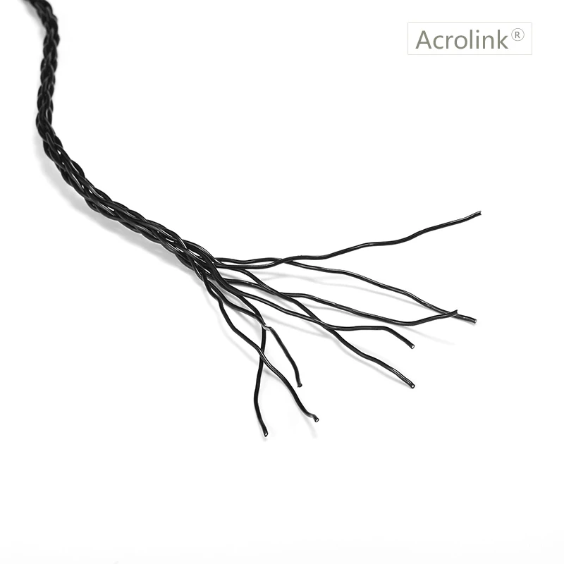 Acrolink 2Pin разъем 2 5 мм сбалансированный 8 ядерный Стерлинговое Серебро Серебристые