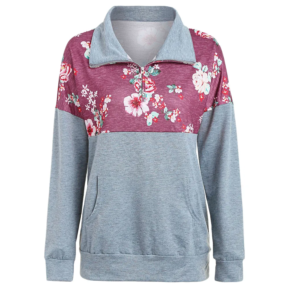 LANGSTAR толстовки Для женщин карман кенгуру с принтом толстовка осень и зима Цвет