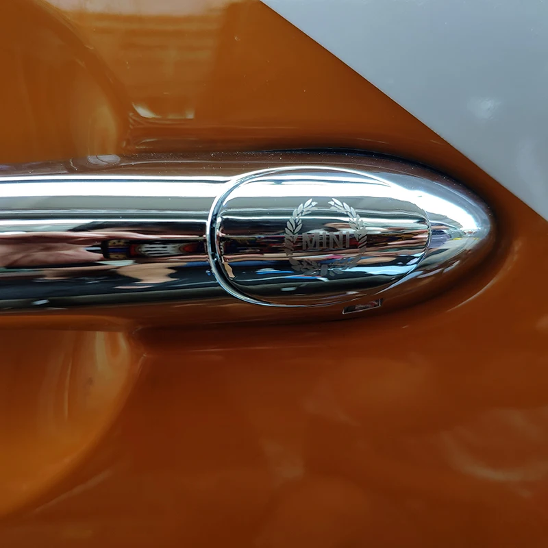 Бренд Mini Cooper ABS материал УФ защищенный хром стиль ключ крышка для Mini Cooper F55 F56 F57 F54 F60(1 шт./компл