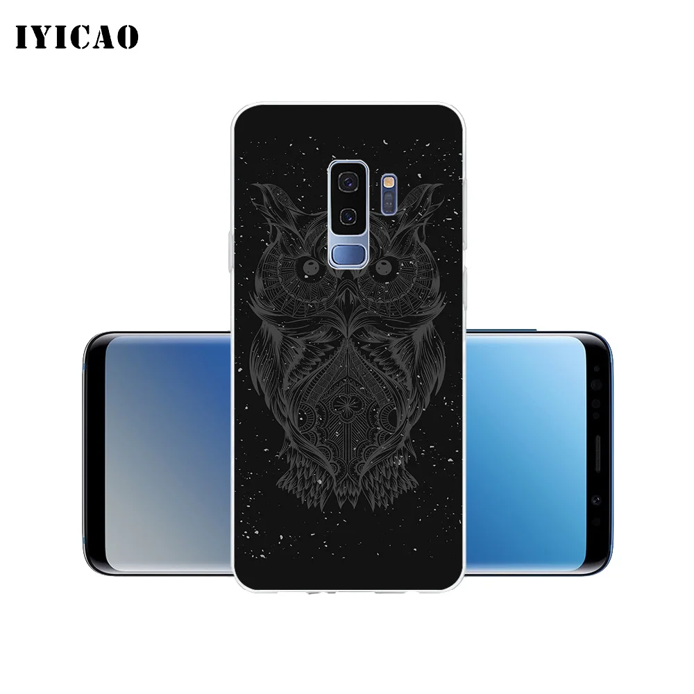 IYICAO Мягкий силиконовый чехол для телефона Samsung Galaxy S10e S10 S9 S8 Plus S7 Edge