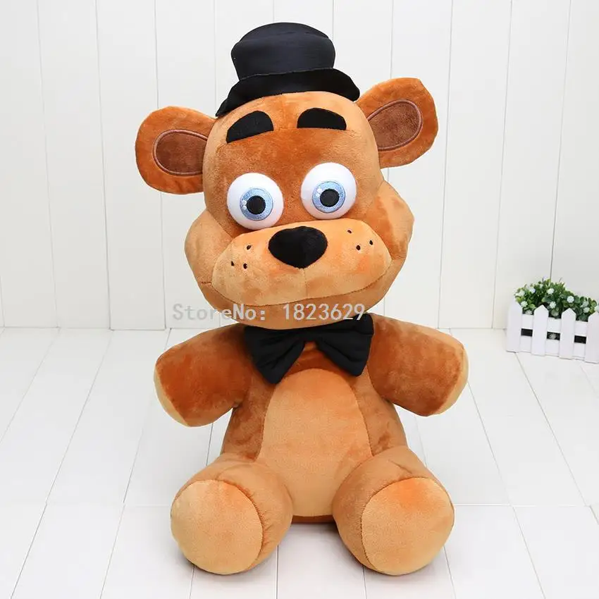 45 см Большой размер FNAF five night at freddy's плюшевые игрушки Фредди Fazbear мангл Фокси Бонни и Чика плюшевые и мягкие игрушки куклы