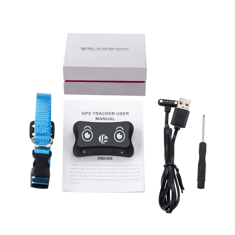 GPS-трекер для домашних животных TK200 водонепроницаемый GPS-локатор IP67 собак и кошек