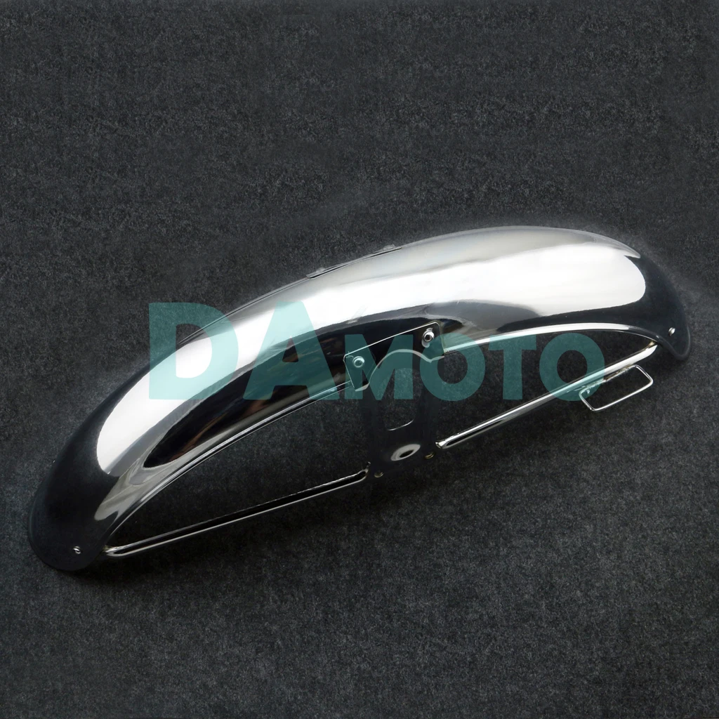 High Quality Comp Chrome Front Fender Assembly Brand New For HONDA S90 CS90 S110 CS110 CB100 CB125S CB125 S CG110 CG125 | Автомобили и
