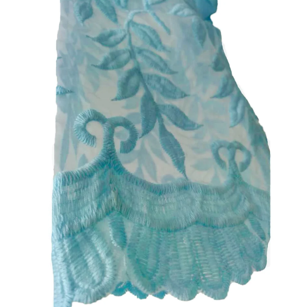 Женская летняя футболка шифоновая Кружевная с расклешенными рукавами