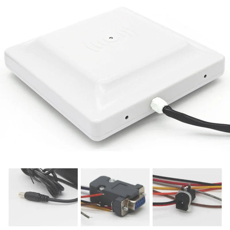 Считыватель карт UHF RFID дальность действия 6 м антенна 8 дБи RS232/RS485/Wiegand TCP/IP