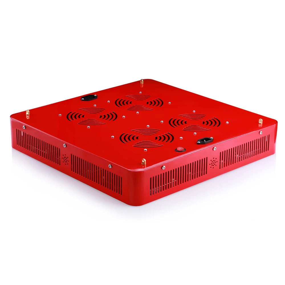 

GoldenRing9 1800W Double Chips Full Spectrum LED Grow Light With Integrated Power Lens For Flower Plants And Vegetative