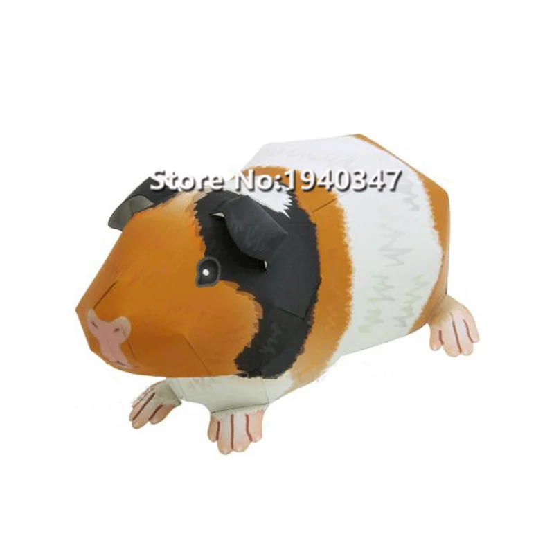 2 шт./лот DIY Cavy 3D бумажная модель головоломки игрушки для дома магазины Ресторан