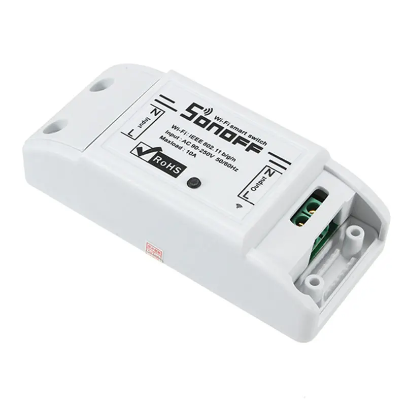 SONOFF базовый Wi-Fi коммутатор 10A DIY беспроводной пульт дистанционного управления для Модуль Автоматизации умного дома пульт дистанционного управления для Android IOS