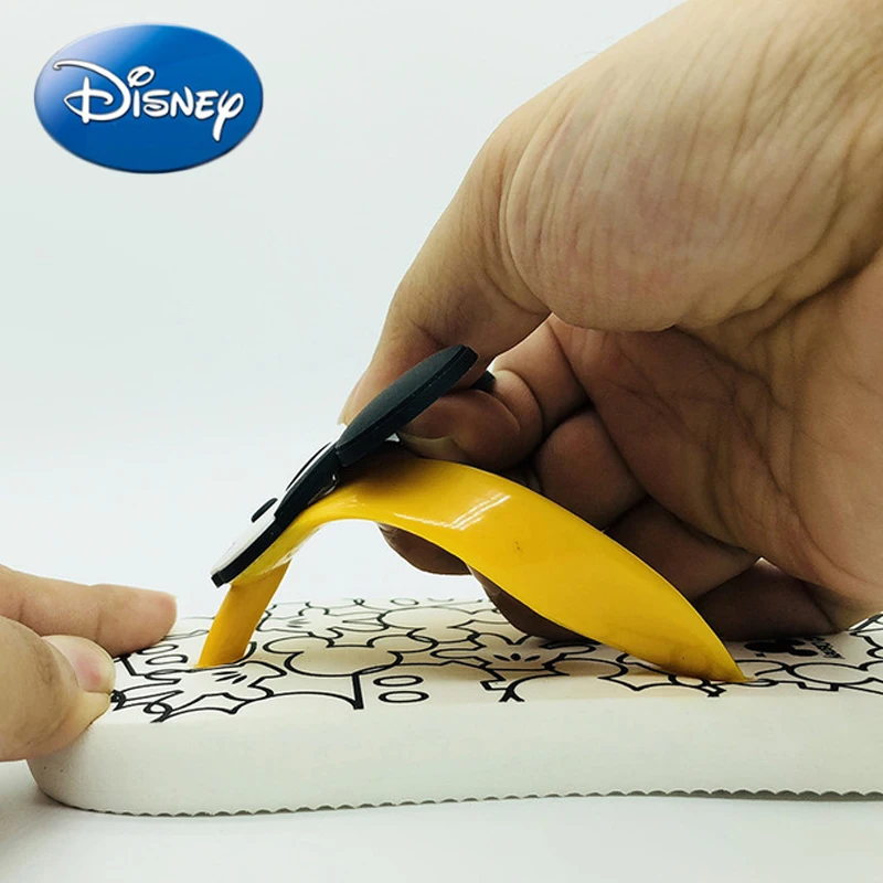 2018 детские шлепанцы Disney домашние Тапочки для ванной с изображением Микки Мауса