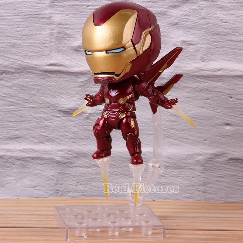 Nendoroid 988 Железный человек Mark 50 Infinity Edition экшн-модель игрушки ПВХ Коллекционная Marvel Мстители Бесконечная война фигурка 9 см