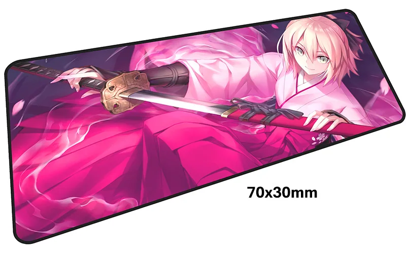 Fate Saber Коврик для мыши геймер 700x300 мм notbook коврик для мыши большой игровой коврик для мыши большой подарок на день рождения Коврик Для Мыши Компьютерный стол padmouse