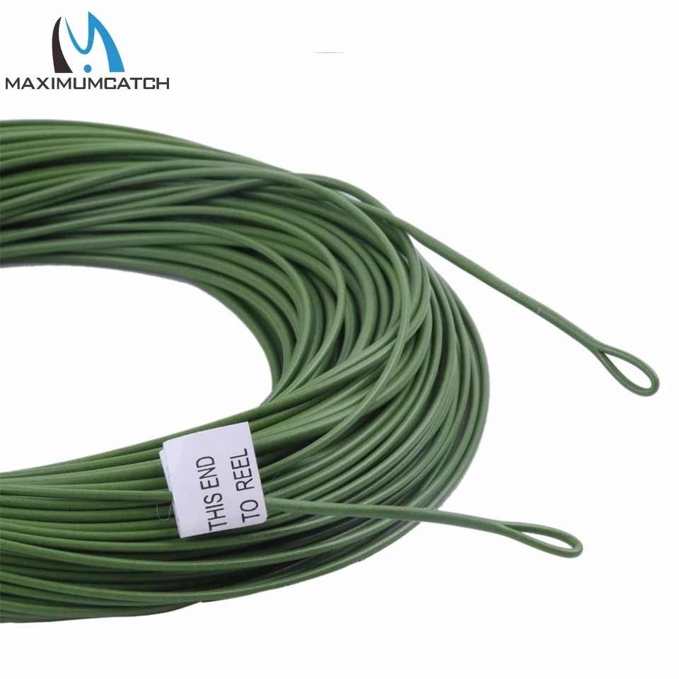 Maximumcatch 10/12 футов Вес вперед плавающая рыболовная леска WT Fly Line со сварной